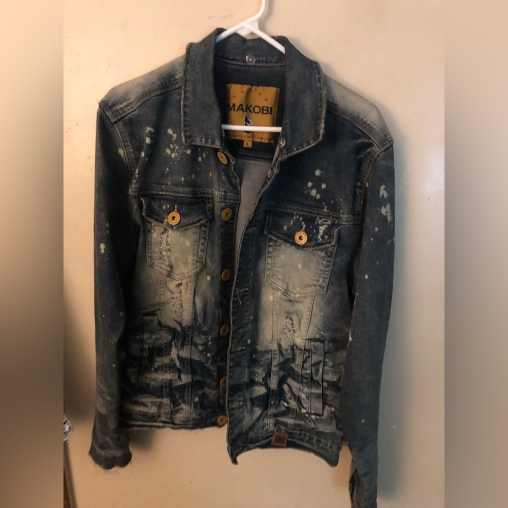 Decibel color backed jacket